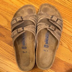 Birkenstock Granada Sandal | Soft Footbed | Tobacco Oiled Leather | 38N